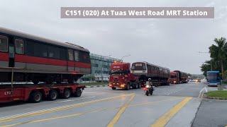 [2020][SMRT] C151 (020) At Tuas West Road MRT Station