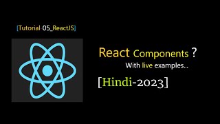 [Tutorial:05-ReactJS] Learn react components with live project ? Functional Component | #reactjs