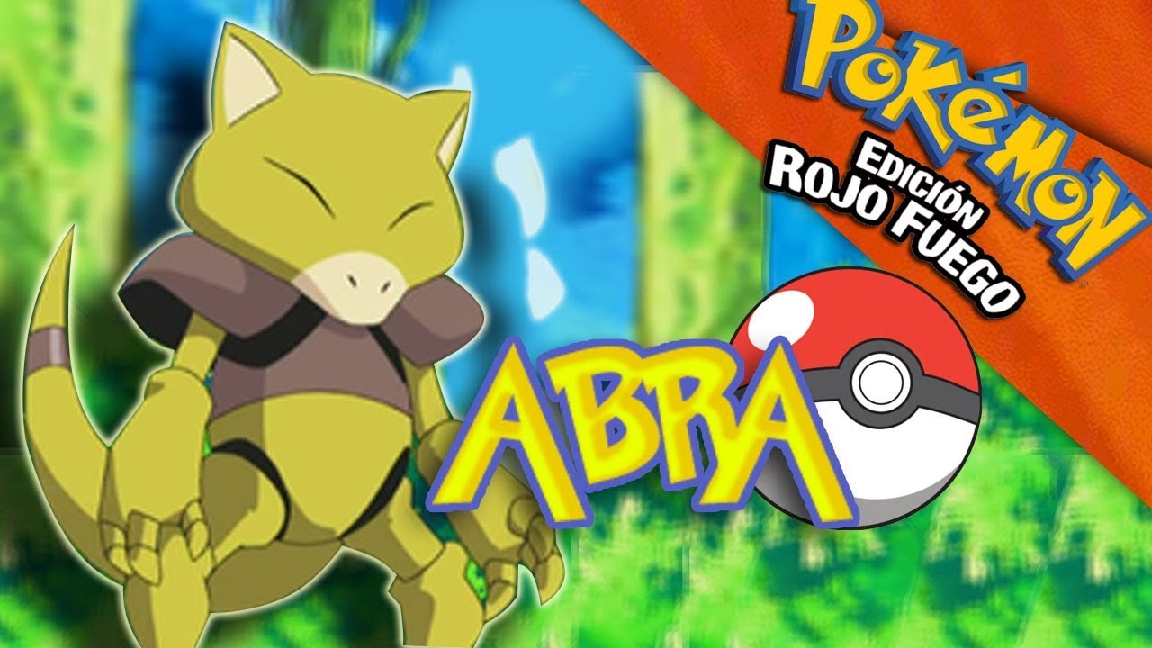 Como Capturar Un Abra - Pokemon FireRed - YouTube