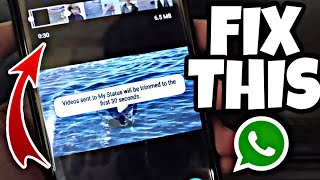 HOW TO POST MORE THAN 30 SECONDS VIDEO ON WHATSAPP STATUS! New WhatsApp Hidden Tricks 2019