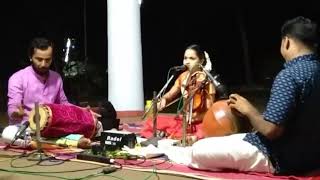 തെലിസി രാമ ചിന്തനതോ Poornachandrika ragam.... Aadi voco violin kacheri by Bhavana Trivandrum