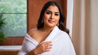 Aarya Singh’s AI Lookbook Plus-Size Indian Model in Lingerie \u0026 towels Celebrating Body Positivity