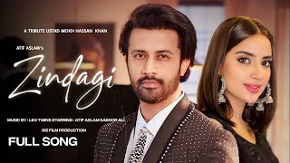 Zindagi New Hindi Song | Atif Aslam | Saboor Ali | Leo Twins | Sufiscore | 4K Video | New Song