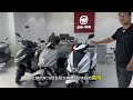 五羊本田西安曲江新店开业 f125颜色全 pcx 幼兽有活动