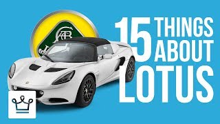 15 Things You Didn't Know About LOTUS