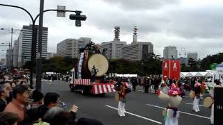 御諏訪太鼓（長野県）-奉祝パレード-