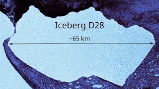 Iceberg D28, Amery Ice Shelf, Antarctica