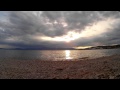 Beautiful sea sunset timelapse HD