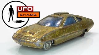 Ed Straker's car. Restoration of the Dinky Toys model from the Gerry Anderson series 