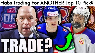 Habs Trading For ANOTHER Top 10 Pick?! (2022 NHL Draft Trade Rumors/Wright/Slafkovsky/Montreal News)