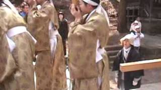 The ONTOHSAI festival in Suwa Taisha Shinto shrine (1/2) 御頭祭