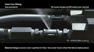 Holmatro Testteam - Inferior fittings at 720 bar