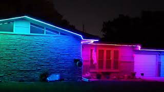 Wall-washing by striplights? | Novostella Lasting Rainbow Outdoor Smart Strip Lights