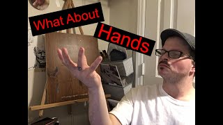 How to Draw Hand using Simple Basic Shapes in any Position