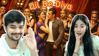 Dil De Diya - Radhe HINDUSTANI COUPLE REACTION |Salman Khan, Jacqueline Fernandez |Himesh Reshammiya