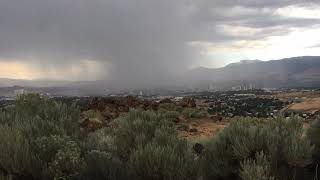 Thunderstorm downburst July 29, 2017