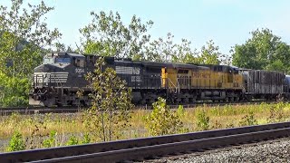 UP 6224 in a Two-Way Oil Train Meet in Edgeworth, PA on the Fort Wayne Line - 9/10/2019