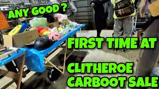 I FOUND 1 last Car Boot Sale before the New Year Clitheroe carboot let's go BARGAIN HUNT #carboot