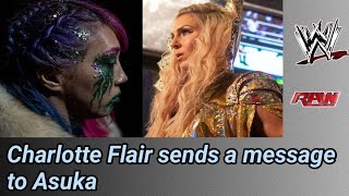 Charlotte Flair sends a message to Asuka a month after getting injured during their match