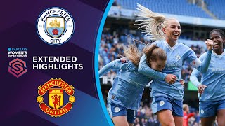 Manchester City vs. Manchester United: Extended Highlights | BWSL | CBS Sports Attacking Third