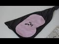 bt21 easy diy sleeping masks u0026 template bts