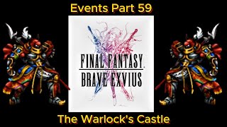 Final Fantasy Brave Exvius Events Part 59 The Warlock's Castle