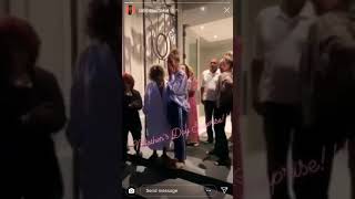 Diddy surprises Sarah Chapman
