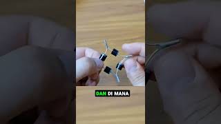 Mengenal Rangkaian Dioda Penyearah Jembatan Sederhana ⚡🔧 #shortvideo #diode