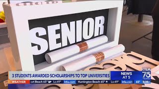 3 East L.A. students honored with college scholarships