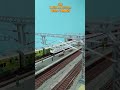 Indian Railways Miniature Model Train | HO Scale WAP 7 Mod #shorts #indianrailways #trainvideo