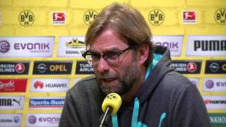 Jürgen Klopp zu Marco Reus: "Gut sein ok, besser sein, die Aufgabe" | FC Bayern - Borussia Dortmund