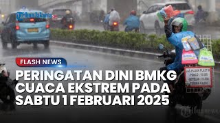 Cuaca Besok Sabtu 1 Februari 2025, BMKG: Jawa Tengah Waspada Hujan Sangat Lebat dan Angin Kencang