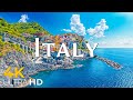 ITALY 4K Amazing Aerial Film -Amazing Footage of  Most Beautiful Cities and Landscapes- Video 4K HDR