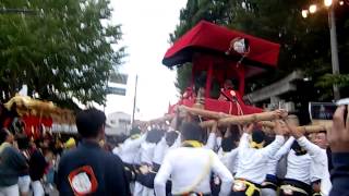 2012年10月5日　息子目線　御坊祭　浜ノ瀬9