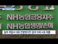 단독 임기 1년차 농협금융 계열사 ceo 사표 제출 머니투데이방송 뉴스