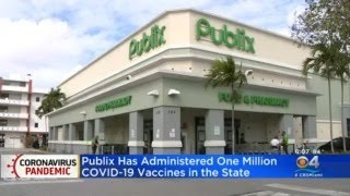 Publix Pharmacy Administers 1 Millionth COVID-19 Vaccine In Florida
