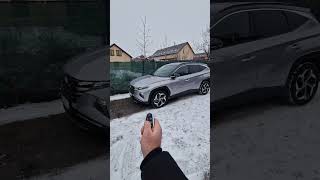 Hyundai Tucson | Remote Smart Self Parking with car key without driver on board