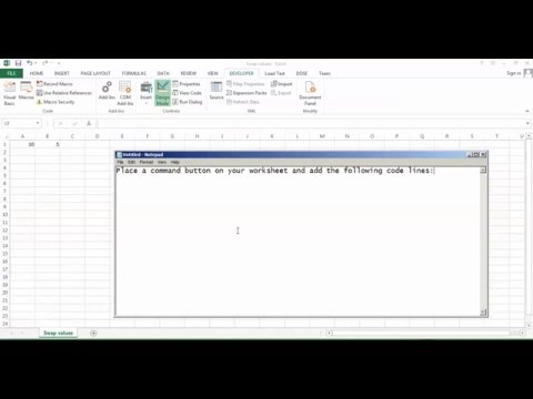 Excel Swap Values - VBA macro Excel Swap Values - VBA macro