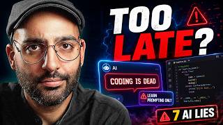 Is it too late to learn coding? (the 7 AI lies that are killing beginner devs)