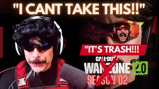 DrDisrespect - Biggest RAGE in Warzone 2 - Hates the NEW Update & Says He CAN'T Play it Anymore!