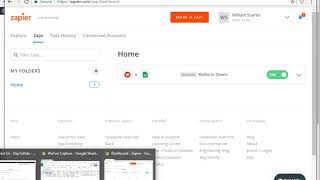 Zapier Example WuFoo Forms to Google Sheets