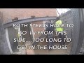 how to .... install 2 huge rsj steel beams...extension build part 8