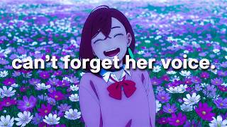 can't forget her voice.