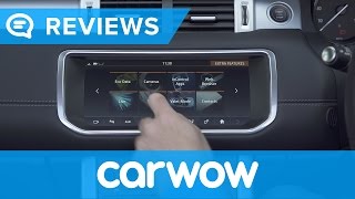 Range Rover Evoque Convertible 2017 SUV infotainment and interior review | Mat Watson Reviews