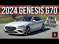 The 2024 Genesis G70 3.3T Is A Exemplary Twin-Turbo Powered RWD Sports Sedan