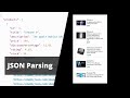 Json Data Into Recyclerview | Json Parsing in Android Studio | Android Studio | Code The World