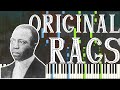 Scott Joplin - Original Rags 1899 (Ragtime Piano Synthesia)