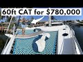 2006 Fountaine Pajot 60 Liveaboard Sailing Catamaran Yacht Tour $780,000