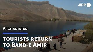 Tourists return to azure waters of Afghanistan's 'Grand Canyon' | AFP