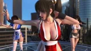 Kasumi, Mai Shiramui et Tifa Lockmart dance